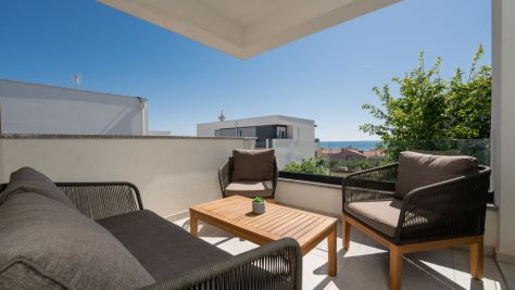 Apartments Novalja 22071, Novalja - Balcony
