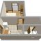 Apartments and rooms Zavala 2600, Zavala - Apartment 2 with Balcony and Sea View -  