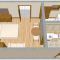 Rooms Mrljane 2741, Mrljane - Studio 3 with Terrace and Sea View -  