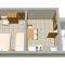 Apartments Basina 2877, Basina - Studio 2 with Terrace and Sea View -  