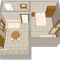 Apartmány a izby Sućuraj 2895, Sućuraj - Apartmán 2 s balkónom a výhľadom na more -  