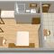 Appartamenti Postup 2942, Postup - Appartamento 1 con Balcone e Vista Mare -  