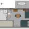Apartamentos y habitaciones Zukve 2959, Zukve - Estudio 2 con terraza -  