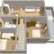 Apartments Raslina 3133, Raslina - Apartment 1 with Terrace and Sea View -  