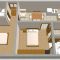 Appartamenti Zavode 3185, Zavode - Appartamento 2 con Terrazza e Vista Mare -  