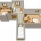 Apartments and rooms Split 3365, Split - Two-Bedroom Apartment 1 -  
