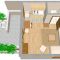 Apartamenty i pokoje Dubrovnik 3395, Dubrovnik - Apartament typu Studio 1 z tarasem -  