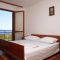 Apartments and rooms Podgora 3668, Podgora - Studio 1 with Balcony and Sea View -  
