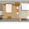 Apartments and rooms Podgora 3684, Podgora - Studio 1 with Balcony and Sea View -  