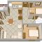 Ferienwohnungen Mimice 3951, Mimice - Apartment 3 mit Balkon und Meerblick -  