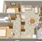 Apartments Mimice 3951, Mimice - Apartment 3 with Balcony and Sea View -  