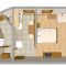 Apartmanok és szobák Split 4227, Split - Stúdió 1 -  