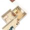 Ferienwohnungen und Zimmer Igrane 5180, Igrane - Apartment 2 mit Terrasse und Meerblick -  
