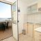 Apartments and rooms Mrljane 6449, Mrljane - Studio 1 with Terrace and Sea View -  