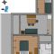 Apartments Povile 6524, Povile - Apartment 1 with Terrace -  