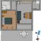 Apartments Povile 6524, Povile - Apartment 3 with Terrace -  