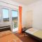 Apartments and rooms Zaton Mali 9335, Zaton Mali - Double room 1 with Balcony and Sea View -  